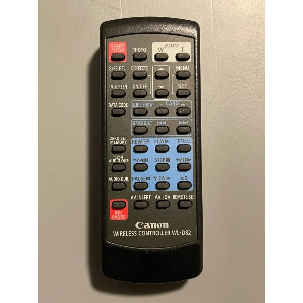 Canon‎ Wireless Remote Controller WL-D82 for ZR85 or ZR90 Mini DV Camcorder